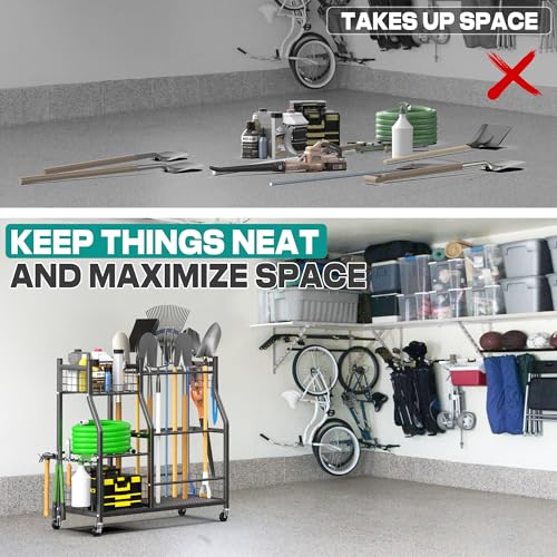 Garden Tool Organizer Stand