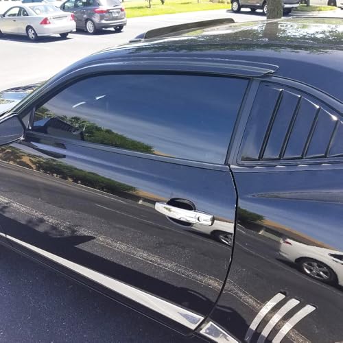 Window Visors Dark Smoke Rain Guards for 2010 (2 Count)