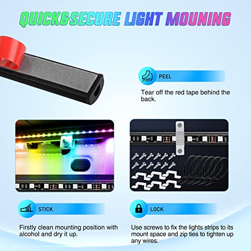 Truck Bed Light Strip RGB