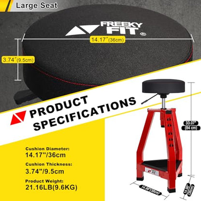 Adjustable Tall Shop Stool