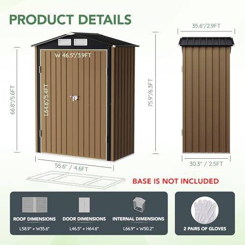 Outdoor Steel Storage Shed