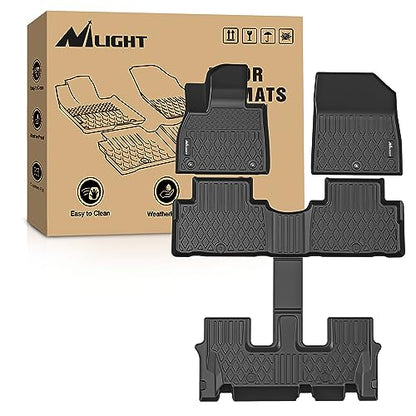 TPE Floor Mats for Hyundai Palisade with Bucket Seats