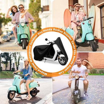 Moped Cover Scooter Cover Waterproof Outdoor Vespa Cover