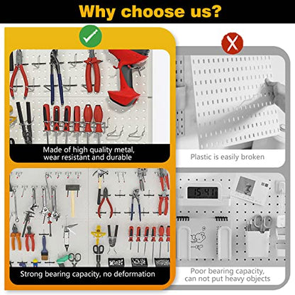 Metal Pegboard Wall Panels