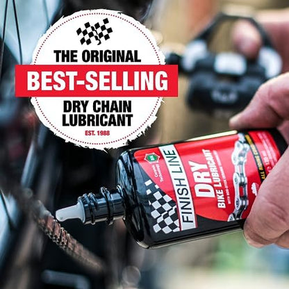 Dry Chain Lubricant Squeeze Bottle 8 oz (8 Fl Oz)