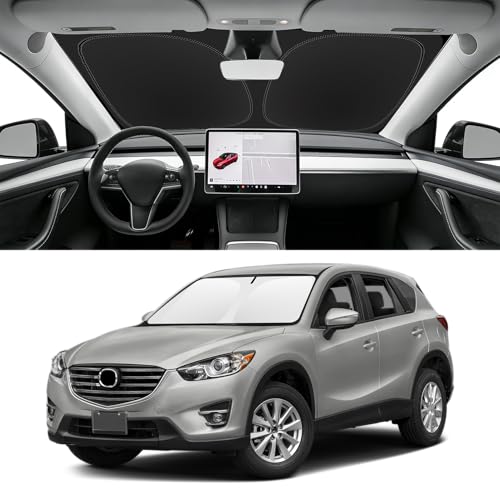 Custom Fit Windshield Sun Shade for Mazda CX5 2013