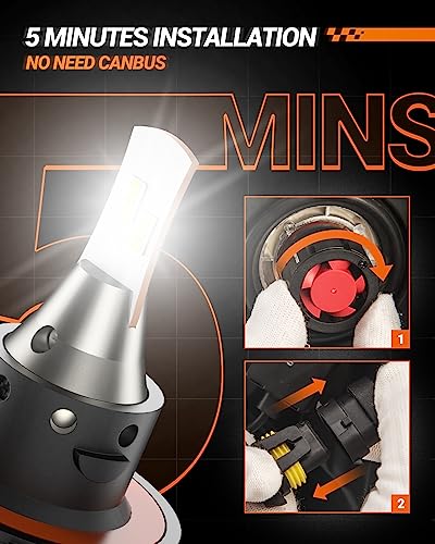 H13 LED Bulbs (2 Count)