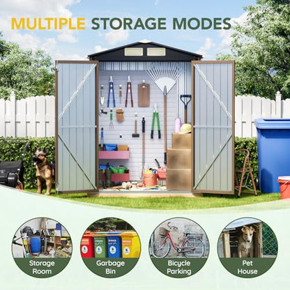 Outdoor Steel Storage Shed