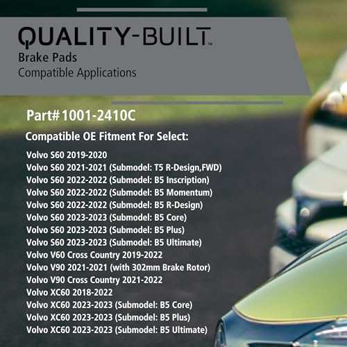 Rear Ceramic Brake Pads