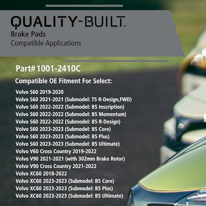 Rear Ceramic Brake Pads