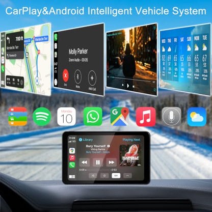 Wireless CarPlay Screen Android Auto for Car
