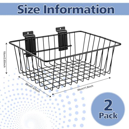 Slatwall Basket (2 Count)