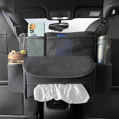 Car Suede Seat Organizer High