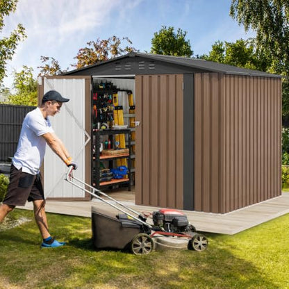 7x5FT Outdoor Storage Shelter