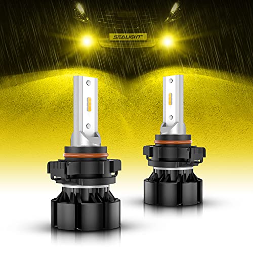 2504 PSX24W LED Fog Lights Bulbs (2 Count)