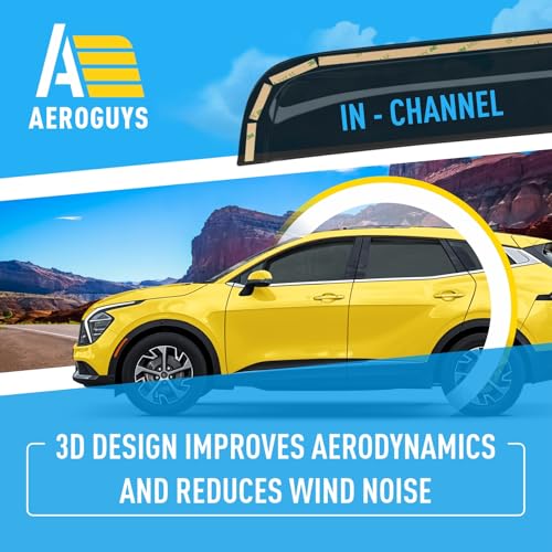 Extra Durable Window Deflectors in (4 Count)