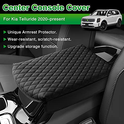 Center Console Cover for Kia Telluride Accessories 2026 2025 2024 2023