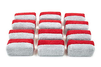 Mini [Saver Applicator Terry] Ceramic Coating Applicator Sponge (12 Count)