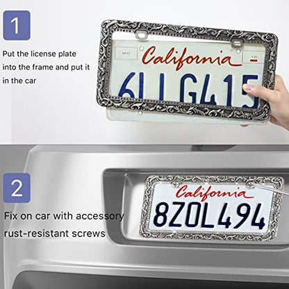 Metal Car License Plate Frames