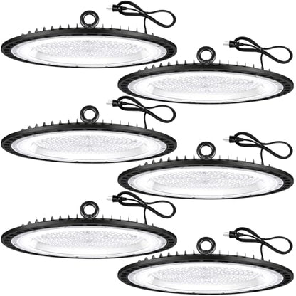 6 Pack 240W UFO Led High Bay Light Fixture (6 Count)
