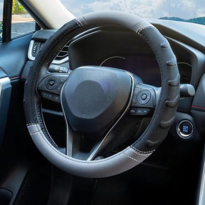 Textured Steering Wheel Cover for Trucks & SUVs