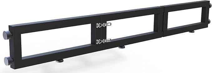 Truck Bed Cargo Divider for Full Size Truck, Compatible with Silverado,F150,F250,Sierra 1500,Titan,Foldable,No Drilling