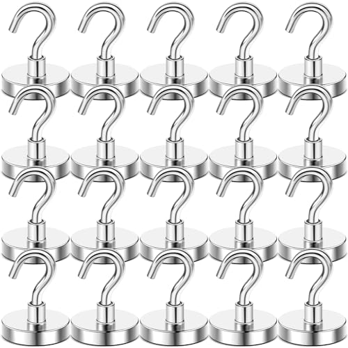 Magnetic Hooks 20pcs 120lbs Cruise Essentials 2026 Magnet Hook (20 Count)