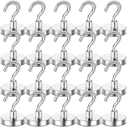 Magnetic Hooks 20pcs 120lbs Cruise Essentials 2026 Magnet Hook (20 Count)