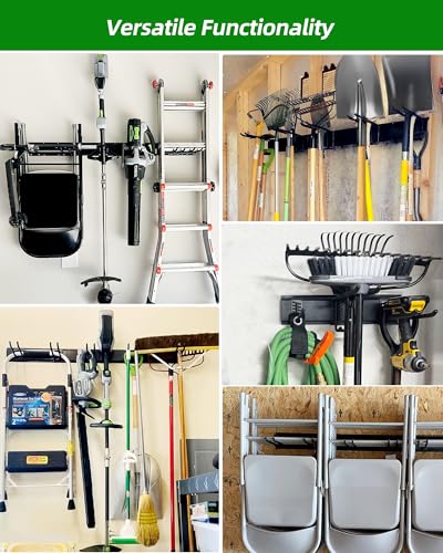 64 in Garage Tool Organizer Wall Mount