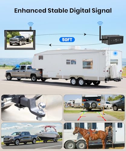 5 Inch Magnetic Wireless Backup Camera