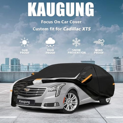 10 Layers Car Cover Custom Fit for Cadillac XTS