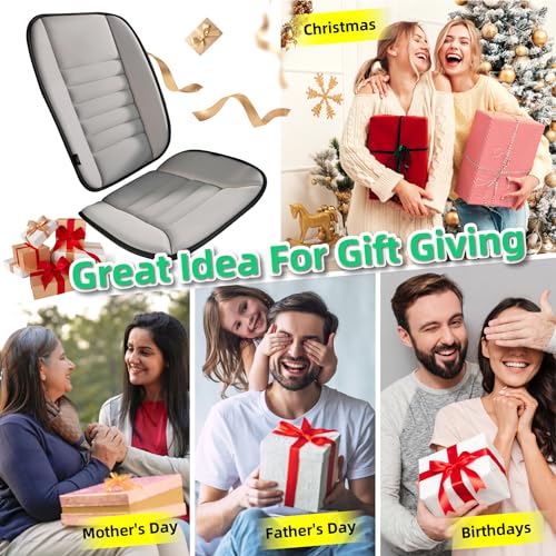 Car Seat Cushion with Back Support Pillow (2 Count)