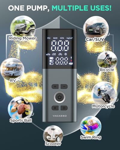 Tire Inflator Portable Air Compressor for Car Tires