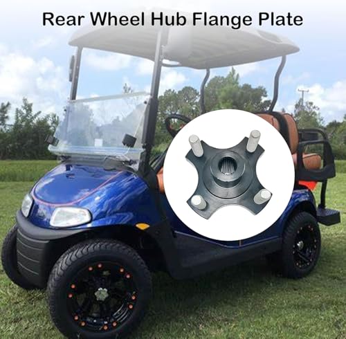 Rear Wheel Hub Flange Plate with Nuts Fit for 2008