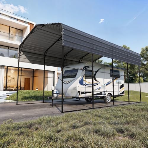 14x20x13 FT RV Metal Carport