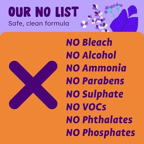 Lavender distilled white vinegar for cleaning purpose Spray (48 Fl Oz)