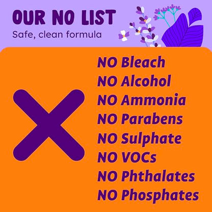 Lavender distilled white vinegar for cleaning purpose Spray (48 Fl Oz)