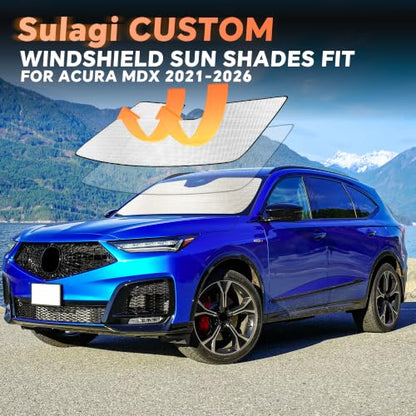 Windshield Sun Shade for Acura MDX 2021