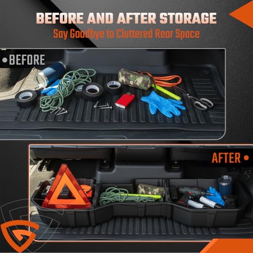 Truck Underseat Storage Box Fits for Chevy Silverado 1500 Crew Cab