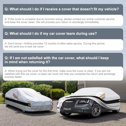 10 Layers Car Cover Custom Fit for Chrysler 300