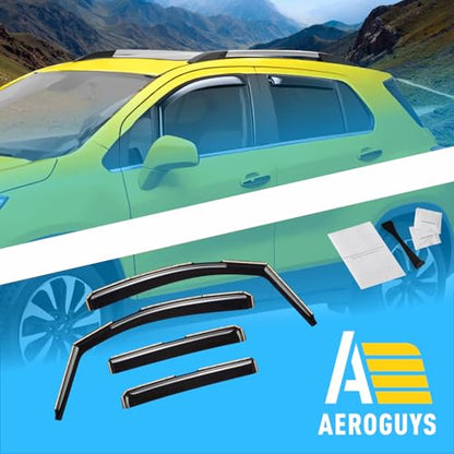 Extra Durable Window Deflectors in (4 Count)