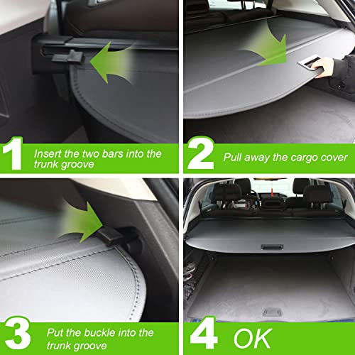 Cargo Cover for Jeep Patriot Compass 2007 (104 Ounce)