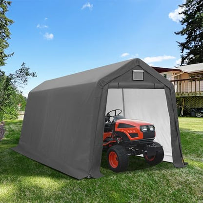 7' x 12' Outdoor Storage Shelter Shed