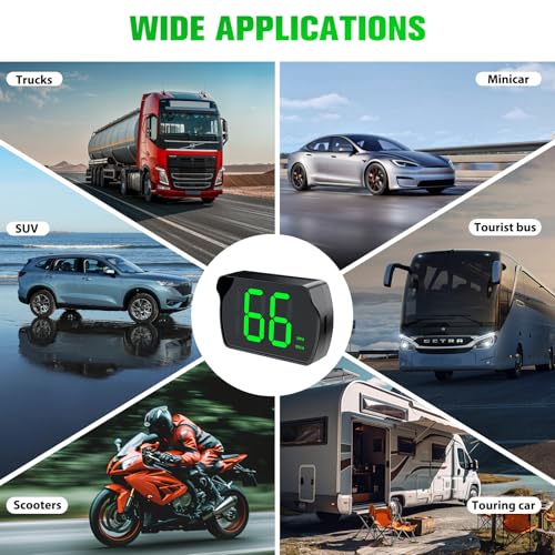 GPS Digital Speedometer for Car MPH (2 Count)