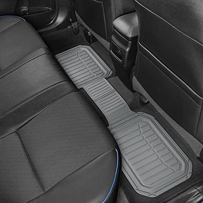 FlexTough Defender Floor Mats for Cars & TrunkShield Trunk Mat Set