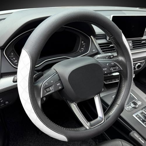 Nappa Leather Steering Wheel Cover