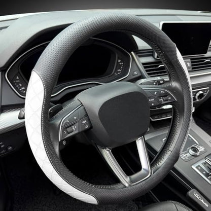Nappa Leather Steering Wheel Cover