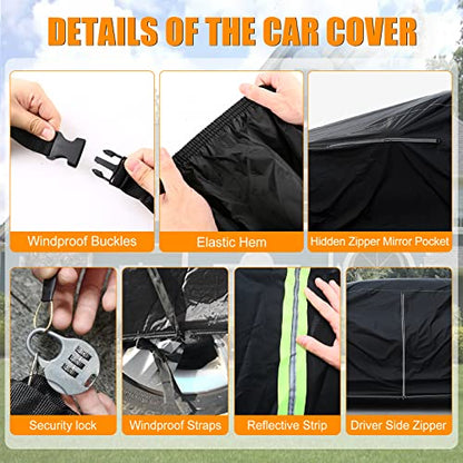 Waterproof Car Cover Compatible with Chevrolet Monte Carlo LS