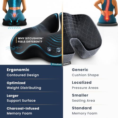 Cooling Seat Cushion for Tailbone Pain Relief