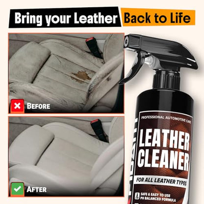 Car Leather Cleaner and Conditioner (36 Fl Oz)